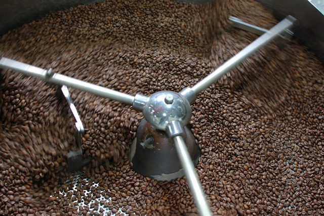 A silver coffee pot sitting on top of a pile of coffee beans. Coffee tea old  coffee maker, food drink. - PICRYL - Public Domain Media Search Engine  Public Domain Search