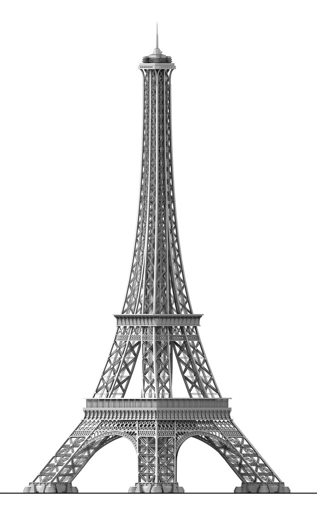 Eiffel Tower Drawing png download - 598*1024 - Free Transparent Eiffel Tower  png Download. - CleanPNG / KissPNG