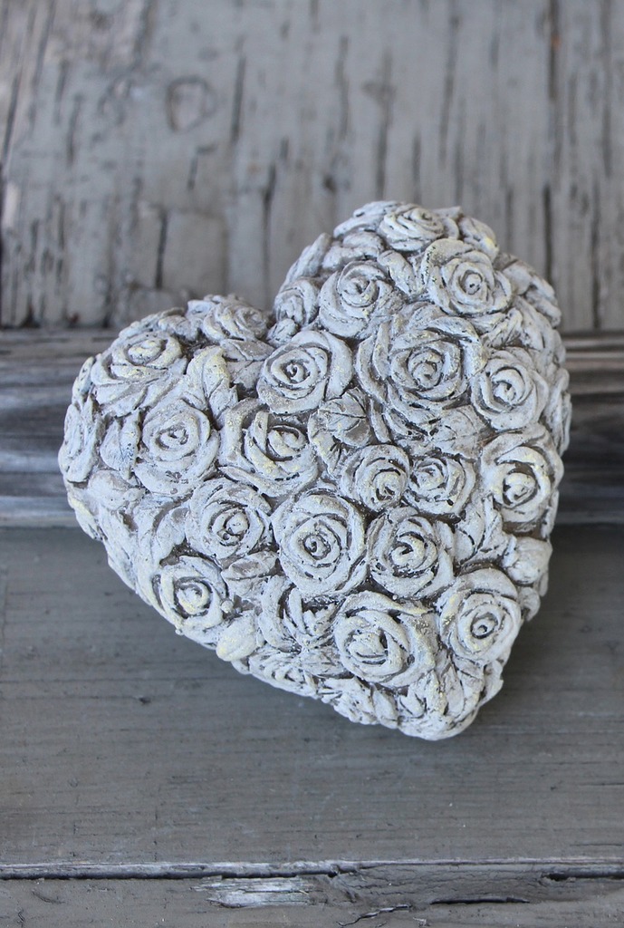 Stone Heart Wreath with Stone Heart