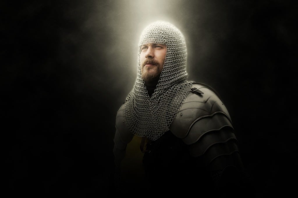 chainmail knight art