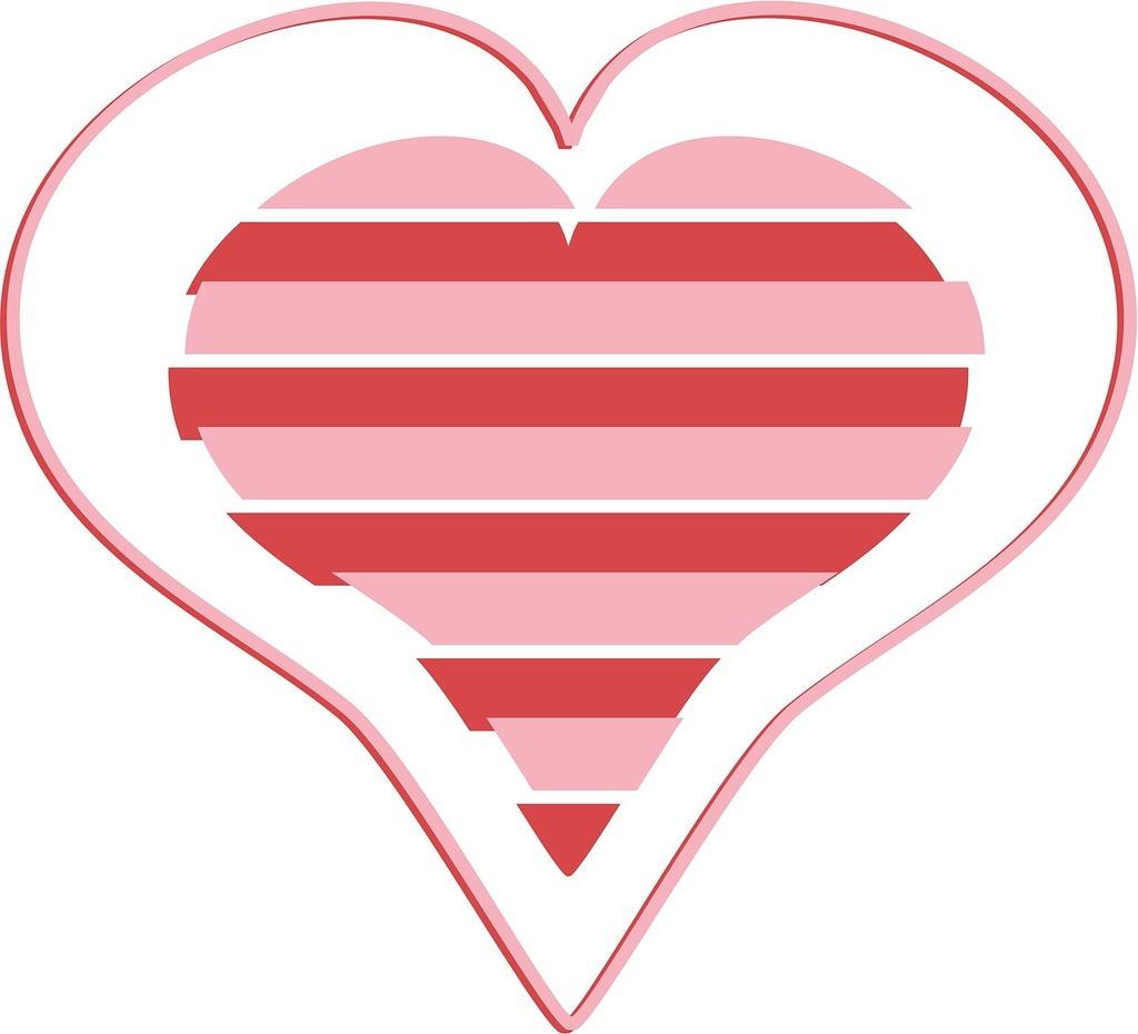 A large red heart surrounded by smaller red hearts. Love valentine  romantic, emotions. - PICRYL - Public Domain Media Search Engine Public  Domain Search