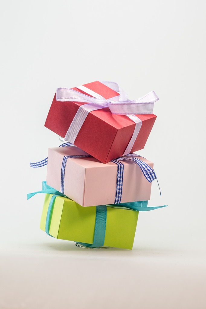 Three Wrapped Gifts #3 by CSA Images