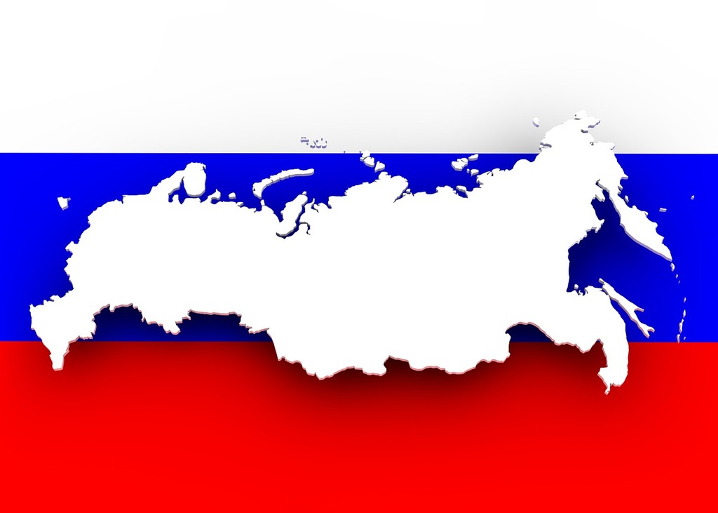 A map of the country of russia on a red, white and blue background. Map  russia flag. - Public domain map - PICRYL - Public Domain Media Search  Engine Public Domain Search