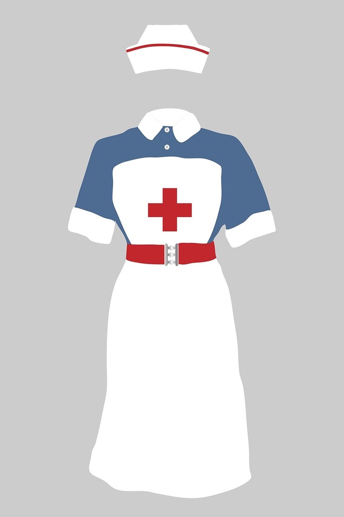 Red Cross Nurse Dress