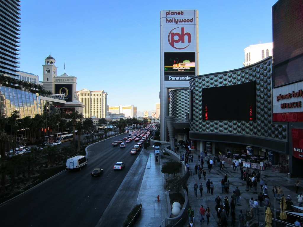 Paris Hotel Las Vegas Famous Strip City Light Meets City – Stock