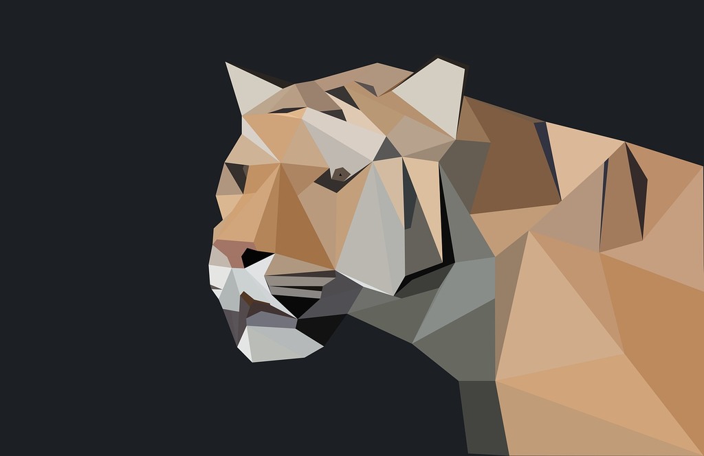 Premium Photo  Tiger closeup predator 3d rendering raster