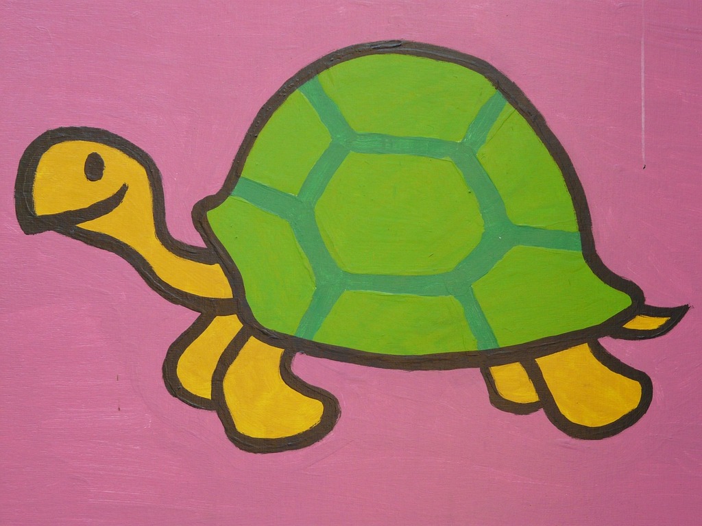Easy and Simple Tortoise drawing - YouTube