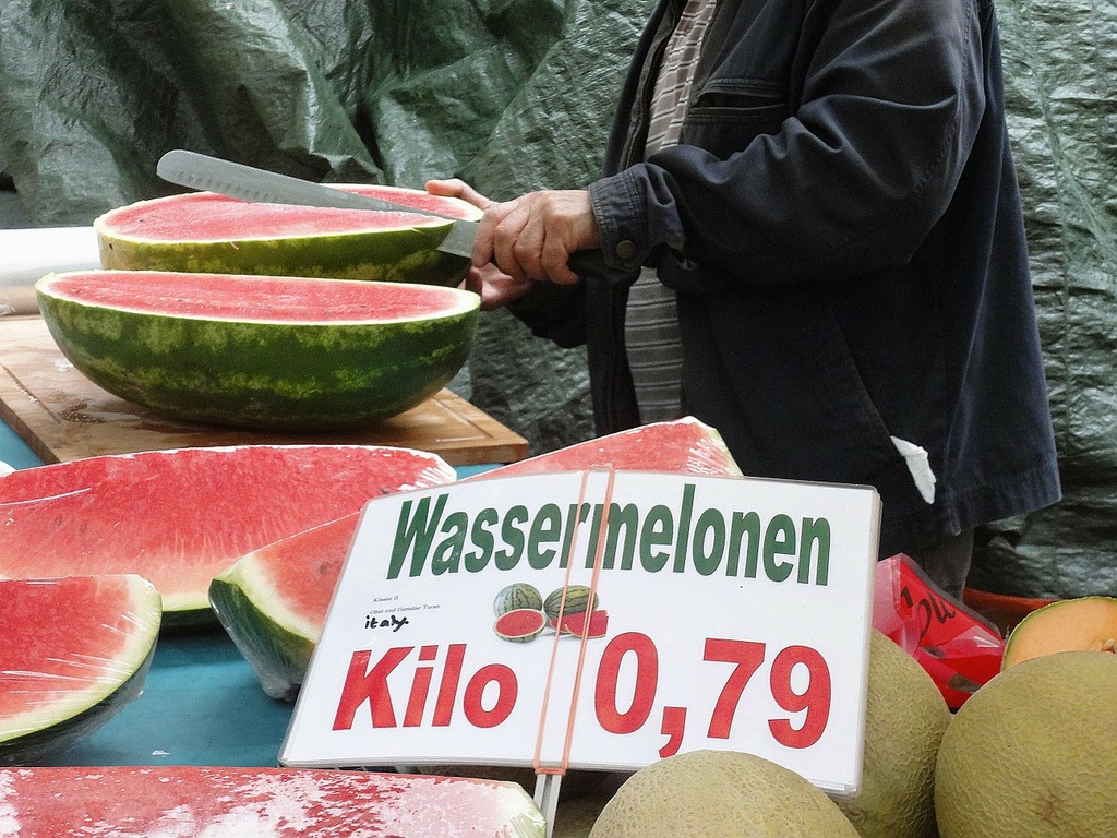 Guys Slicing Watermelon To Sell at Their Vendor at Galata District of  Istanbul Editorial Stock Photo - Image of knife, seller: 65970078