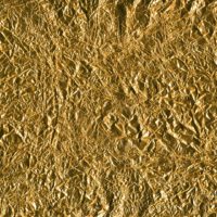 Gold Wrinkle Aluminum Foil Background Texture Stock Photo 434926693