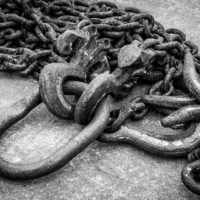 A close up of a rusty anchor on a rope. Anchor sea port. - PICRYL - Public  Domain Media Search Engine Public Domain Image