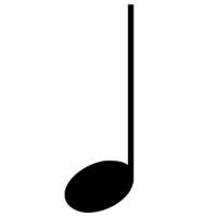 Music Note Silhouette Free Stock Photo - Public Domain Pictures